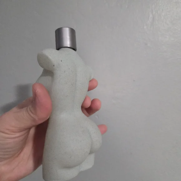 Sculpted Female Torso Fragrance Atomizer - Gray - Picture 5 of 7